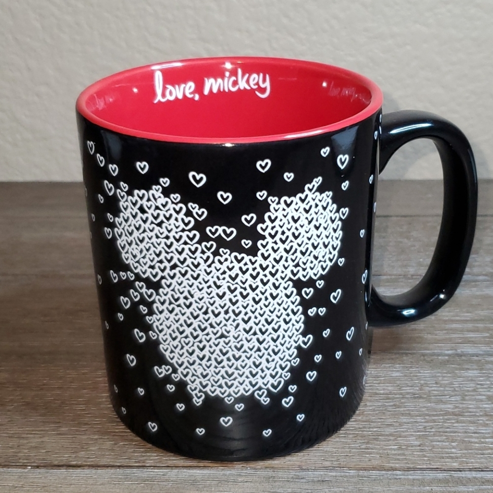 Disney Mickey Mouse Hearts Mug